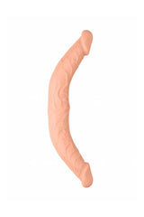 Shots Toys - RealRock Skin - 14 Inch Double Ended Dildo - Beige Sex Toy - Tophatter Daily Deals