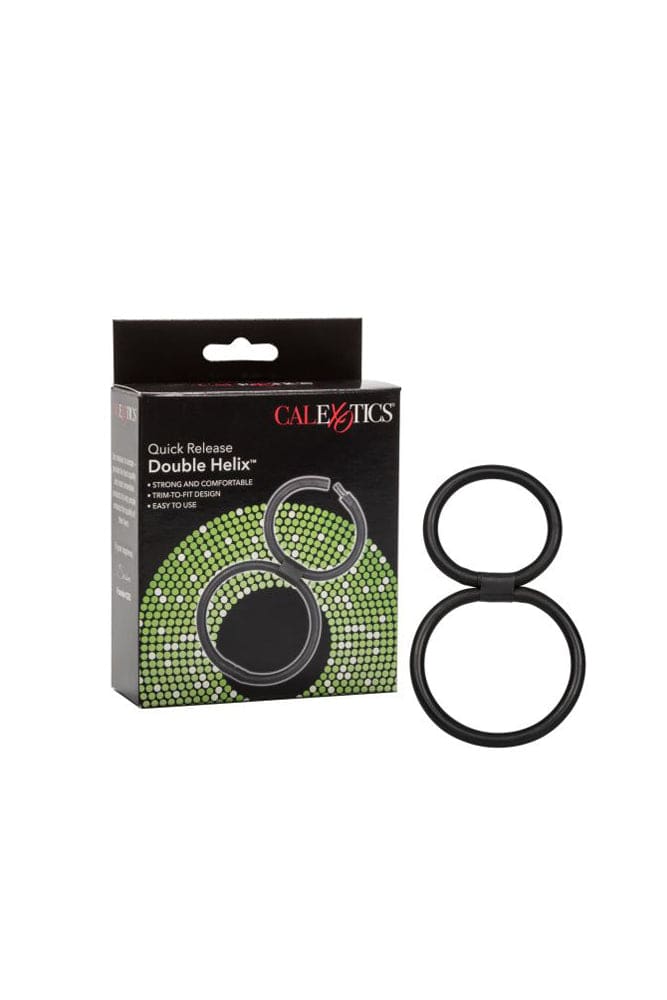 Cal Exotics - Quick Release Double Helix Cock Ring Sex Toy - Tophatter Daily Deals