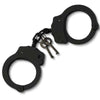 Law Enforcement Quality Double Lock Black Handcuffs - TOPHATTER'S ARMORY DEALS Collectible Weapons - Tophatter Daily Deals