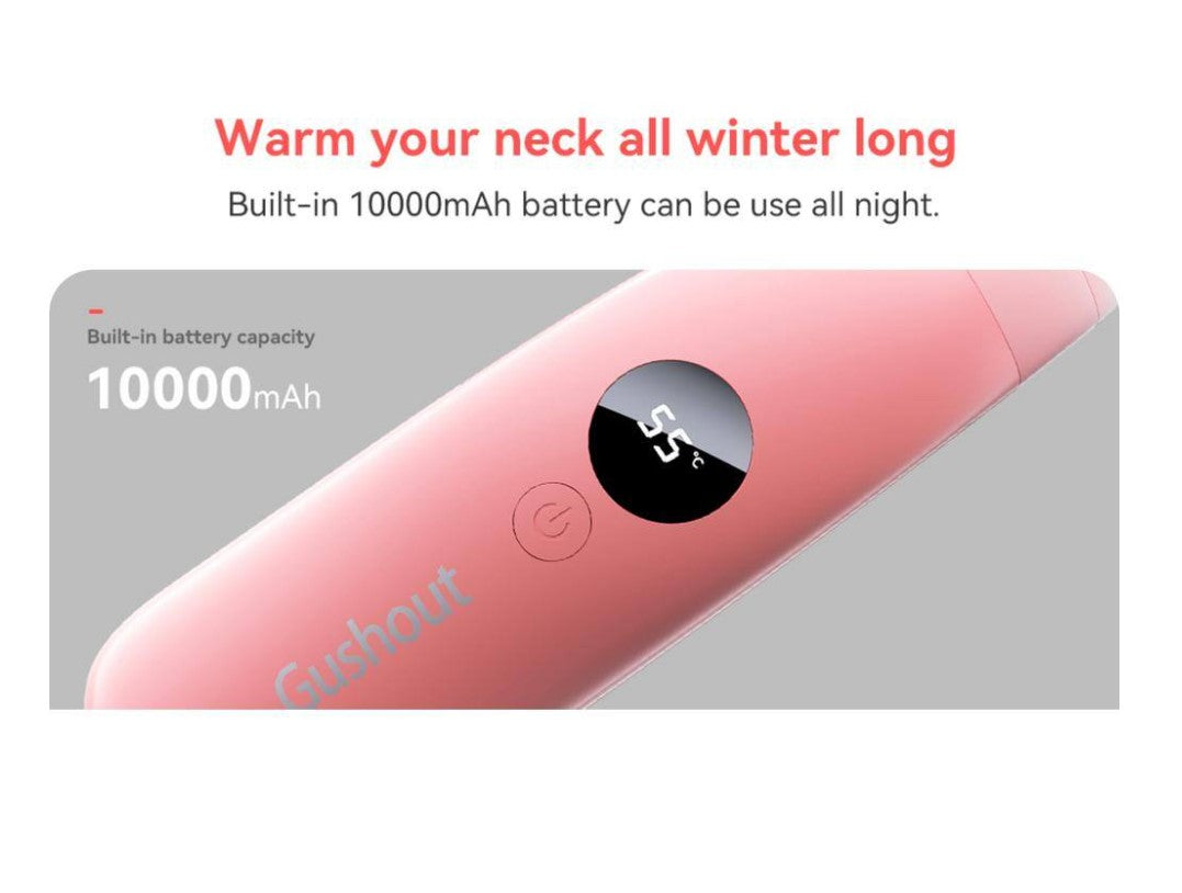 10000mah Rechargeable Neck Warmer,for Necks Up to 8 inches Wide Health & Wellness - Tophatter Daily Deals
