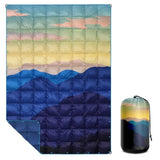 Down Camping Blanket Mountain Moon Design Outdoor Recreation > Camping > Sleeping Bags - Tophatter Daily Deals