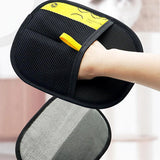 Pet Grooming Gloves Double Sided Massage Fur Remover - Tophatter Daily Deals