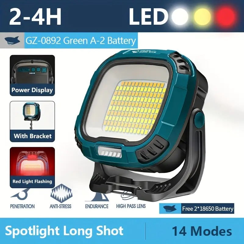 Rechargeable LED Work Light Magnetic Hook Auto Accessories > Tools - Tophatter Daily Deals