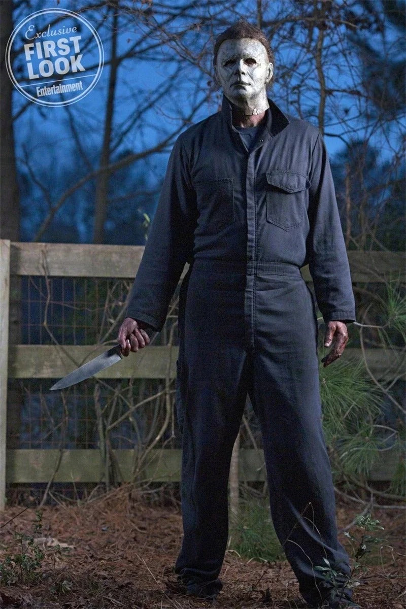 Authentic Michael Myers Halloween Costume for Adults with Realistic Mask - Perfect for Cosplay and Horror-Themed Events XXXL Halloween Costumes - Tophatter Daily Deals