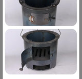 Outdoor Wood Stove for Camping and Cooking Camping & Hiking - Tophatter Daily Deals