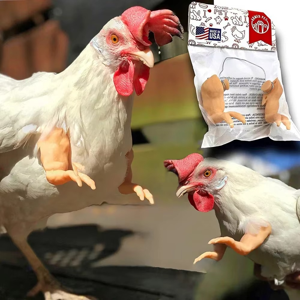 Funny Fighting Chicken Arms Beige Plastic - Tophatter Daily Deals