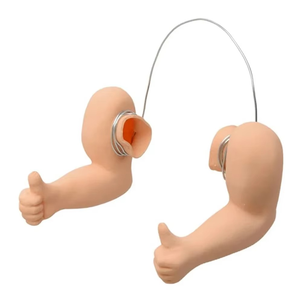 Funny Fighting Chicken Arms Like Hand Silicone - Tophatter Daily Deals