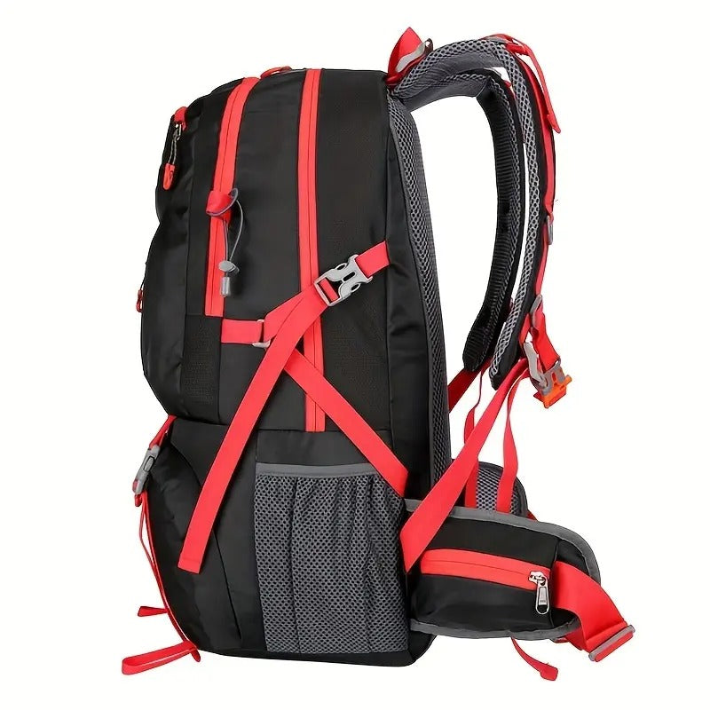 Climbing Backpack Hard Shell Nylon with Utility Pocket Backpacks - Tophatter Daily Deals