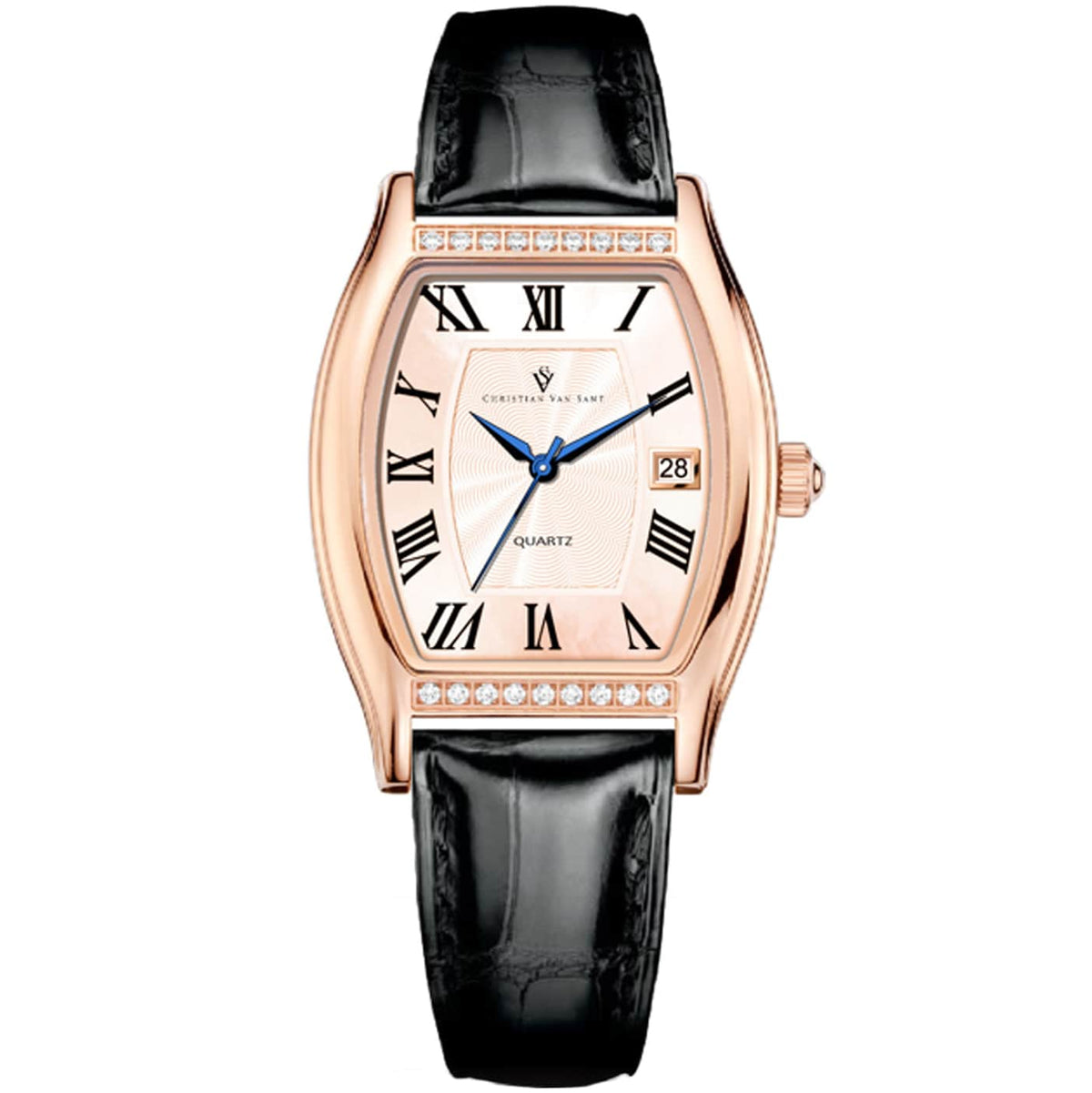 Christian Van Sant Women's Gemma // CV2445 Rose gold Watches - Tophatter Daily Deals