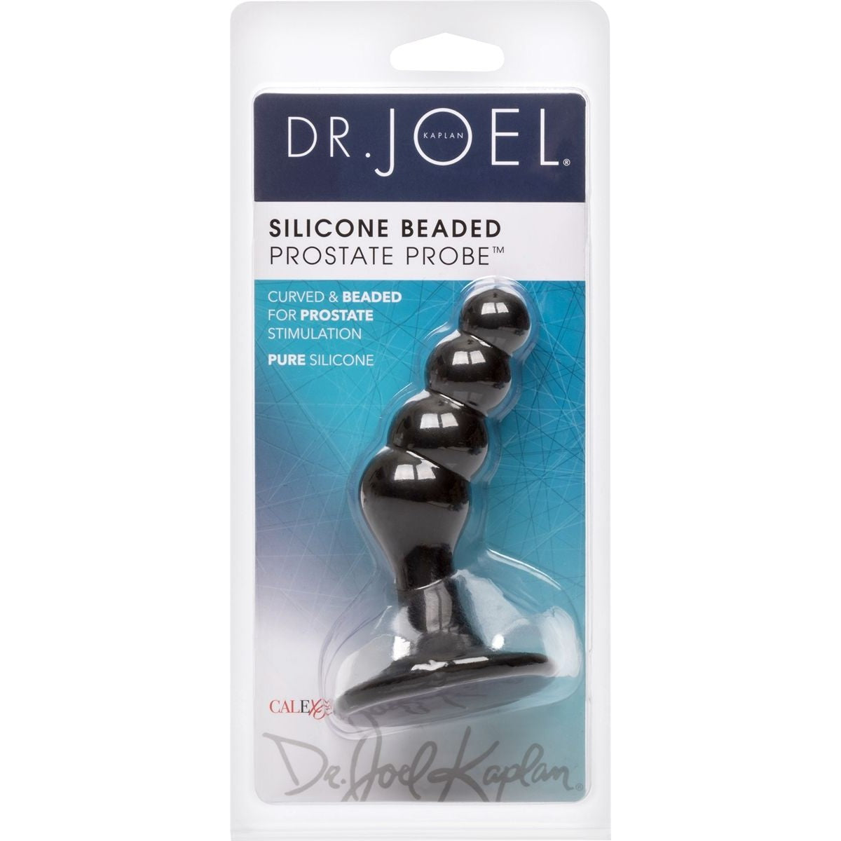 Dr. Joel Silicone Beaded Prostate Probe in Black Prostate Massager - Tophatter Daily Deals