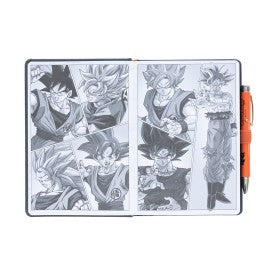 Dragon Ball Super Goku - Officially Licensed Premium A5 Notebook With Projector Pen