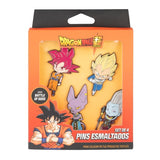 Dragon Ball - Super Saga Battle Of The Gods Set of 4 Pins Collectible Merchandise - Tophatter Daily Deals