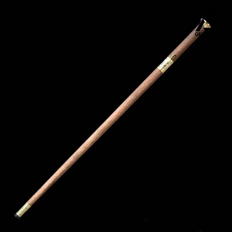Dragon Pattern Alloy Gold Stainless Steel Cane Sword(US ONLY）-GS65 black Pocket Knives - Tophatter Daily Deals