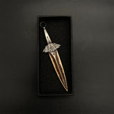 1/6 Scale Skyrim Dragon Bone Weapon Metal Miniatures Dragon Bone Dagger - Tophatter Daily Deals