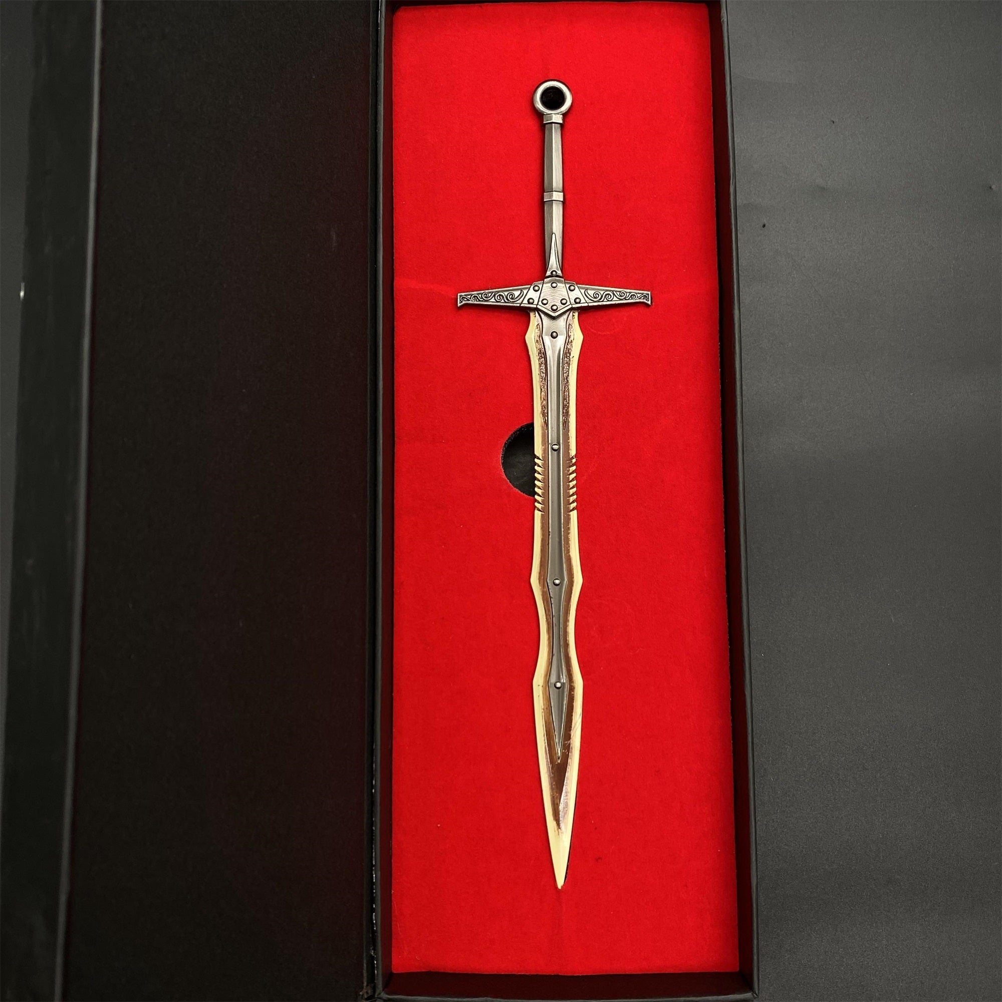 1/6 Scale Skyrim Dragon Bone Weapon Metal Miniatures Dragon Bone Greatsword - Tophatter Daily Deals