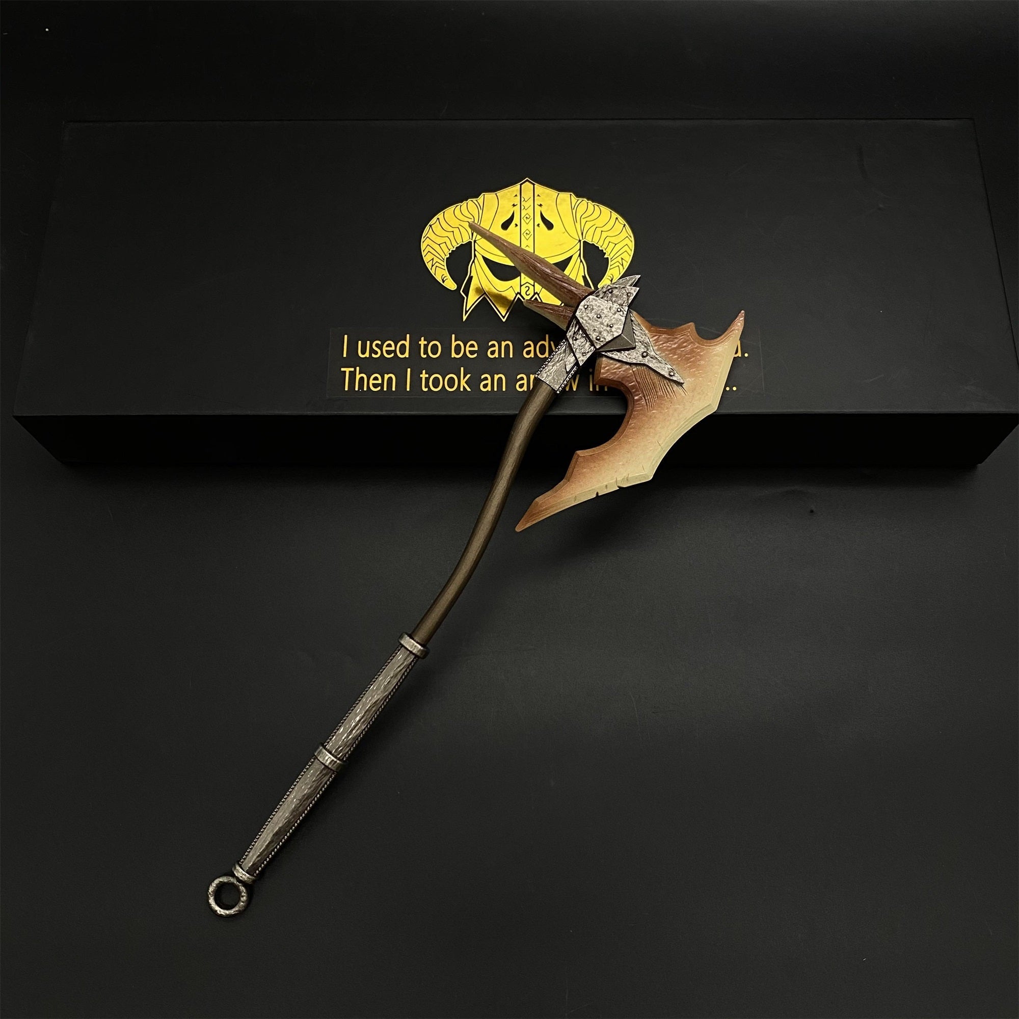 1/6 Scale Skyrim Dragon Bone Weapon Metal Miniatures - Tophatter Daily Deals