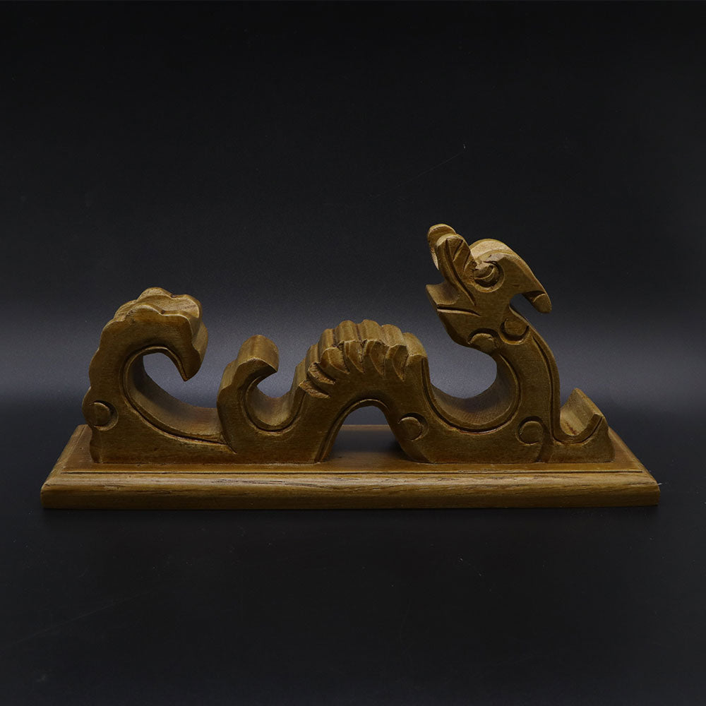 Wooden Dragon Totem Full-Size ACG Weapon Display Holder Dragon Totem Holder - Tophatter Daily Deals