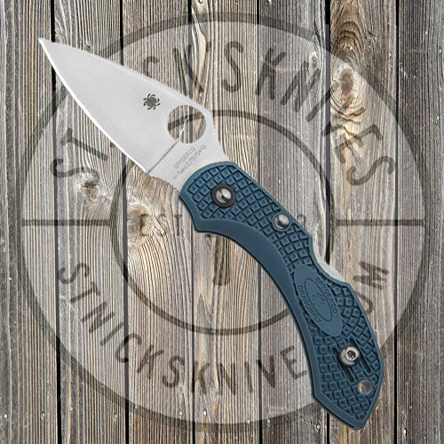 Spyderco Dragonfly 2 - Blue/Grey FRN - V-Toku2/SUS310 - Sprint Run - C28FPBLE2 Knives - Tophatter Daily Deals