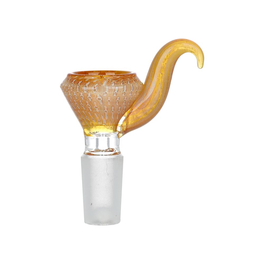 Dream Within A Dream Herb Slide Transparent Amber Glass Bong Bowls - Tophatter Daily Deals