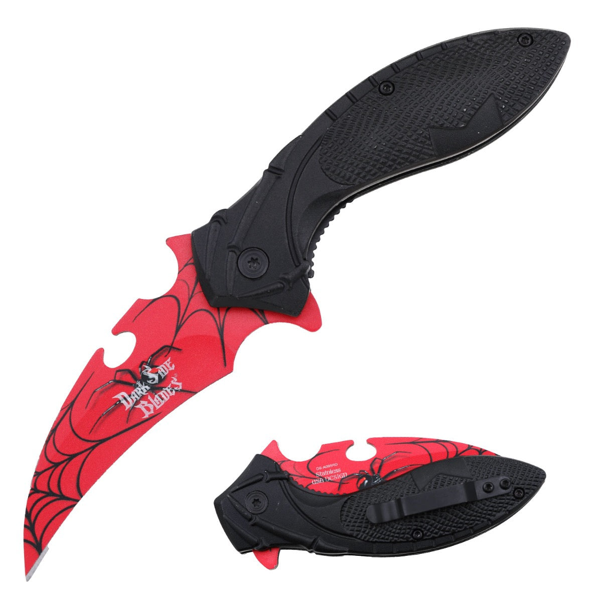 DARK SIDE BLADES - SPRING ASSISTED KNIFE - Tophatter Daily Deals