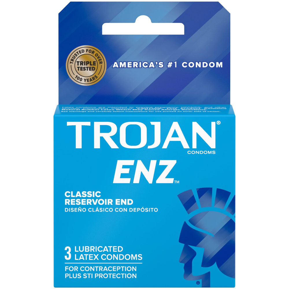 Trojan Enz Lubricated - 3 Pack > Essentials > Condoms - Tophatter Daily Deals