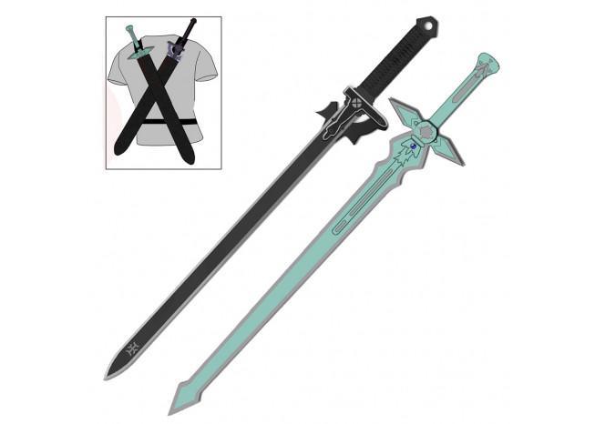 Dual Blades Dark Repulser Elucidator Sword Set swords - Tophatter Daily Deals