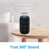 Dual Pairing Bluetooth 5.0 Speaker Bluetooth Speakers - Tophatter Daily Deals