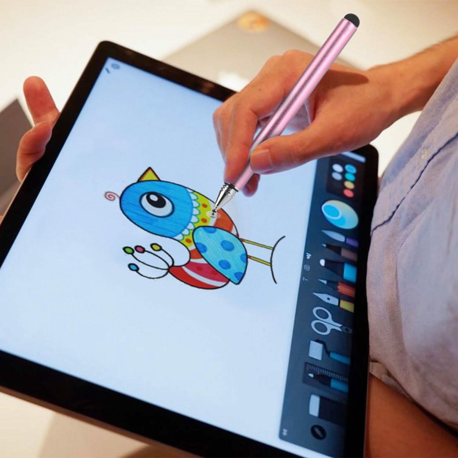 Dual Tip Touch Screen Stylus Pencil Mobile Accessories - Tophatter Daily Deals