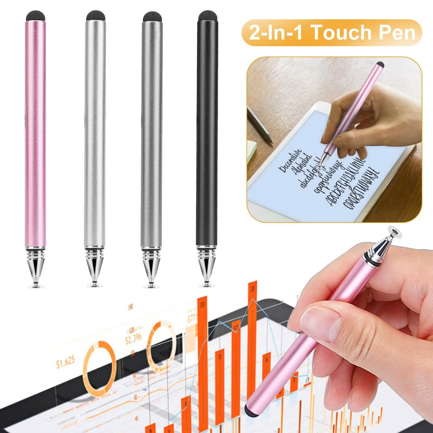 Dual Tip Touch Screen Stylus Pencil Mobile Accessories - Tophatter Daily Deals