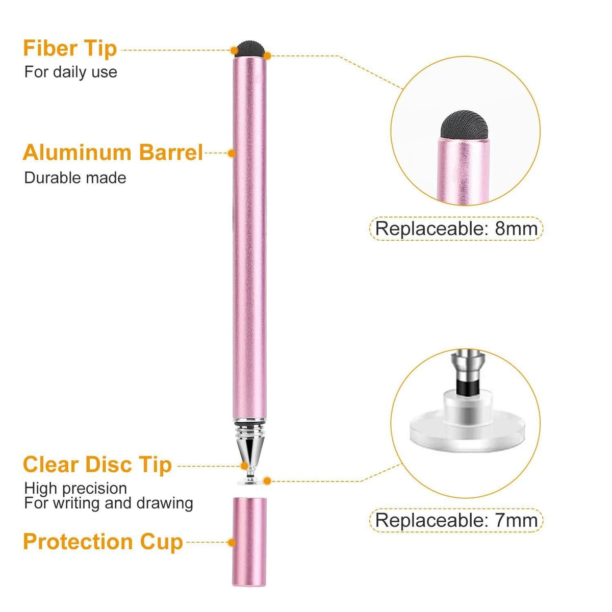 Dual Tip Touch Screen Stylus Pencil Mobile Accessories - Tophatter Daily Deals