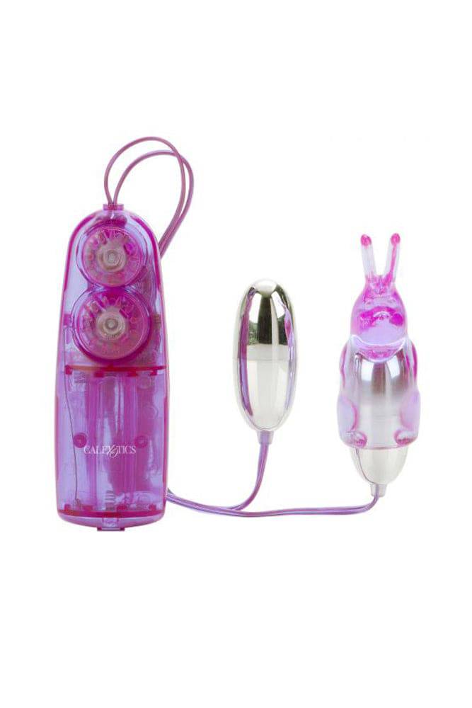 Cal Exotics - Dual Bunny Teaser Vibrators - Purple Sex Toy - Tophatter Daily Deals