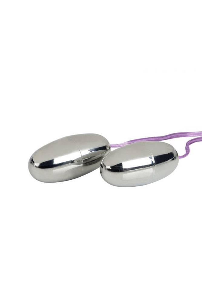 Cal Exotics - Dual Bunny Teaser Vibrators - Purple Sex Toy - Tophatter Daily Deals