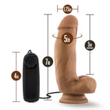 Coverboy Mocha Mma Fighter Realistic Vibrator Dildo 7 Inch > Vibrators > Realistic Vibrators - Tophatter Daily Deals