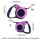Durable Double Switch Retractable Pet Leash Pet Leashes & Harnesses - Tophatter Daily Deals