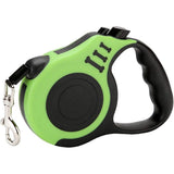 Durable Double Switch Retractable Pet Leash Green Pet Leashes & Harnesses - Tophatter Daily Deals