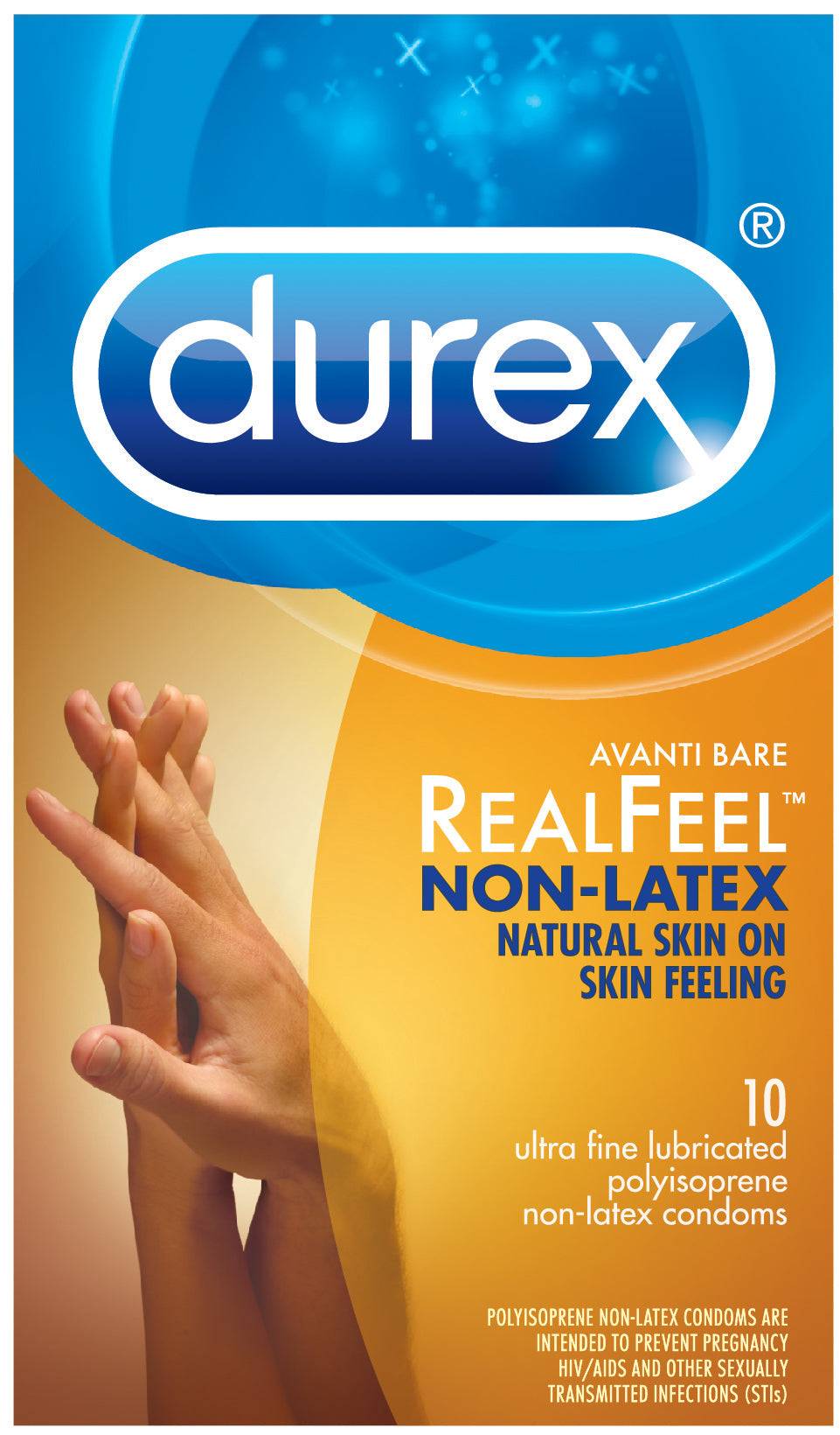 DUREX AVANTI REEL FEEL NON LATEX 10 PACK - Tophatter Daily Deals