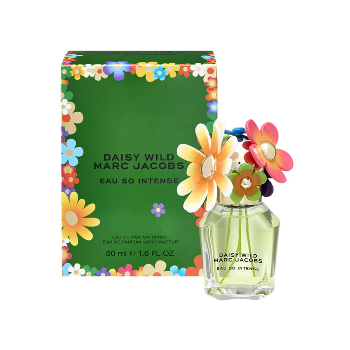 Marc Jacobs Daisy Wild Eau So Intense Eau De Parfum 50ml Spray - Tophatter Daily Deals