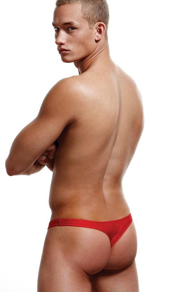 X-Gen - Envy - Low Rise Men's Thong - E034 Red Lingerie - Tophatter Daily Deals