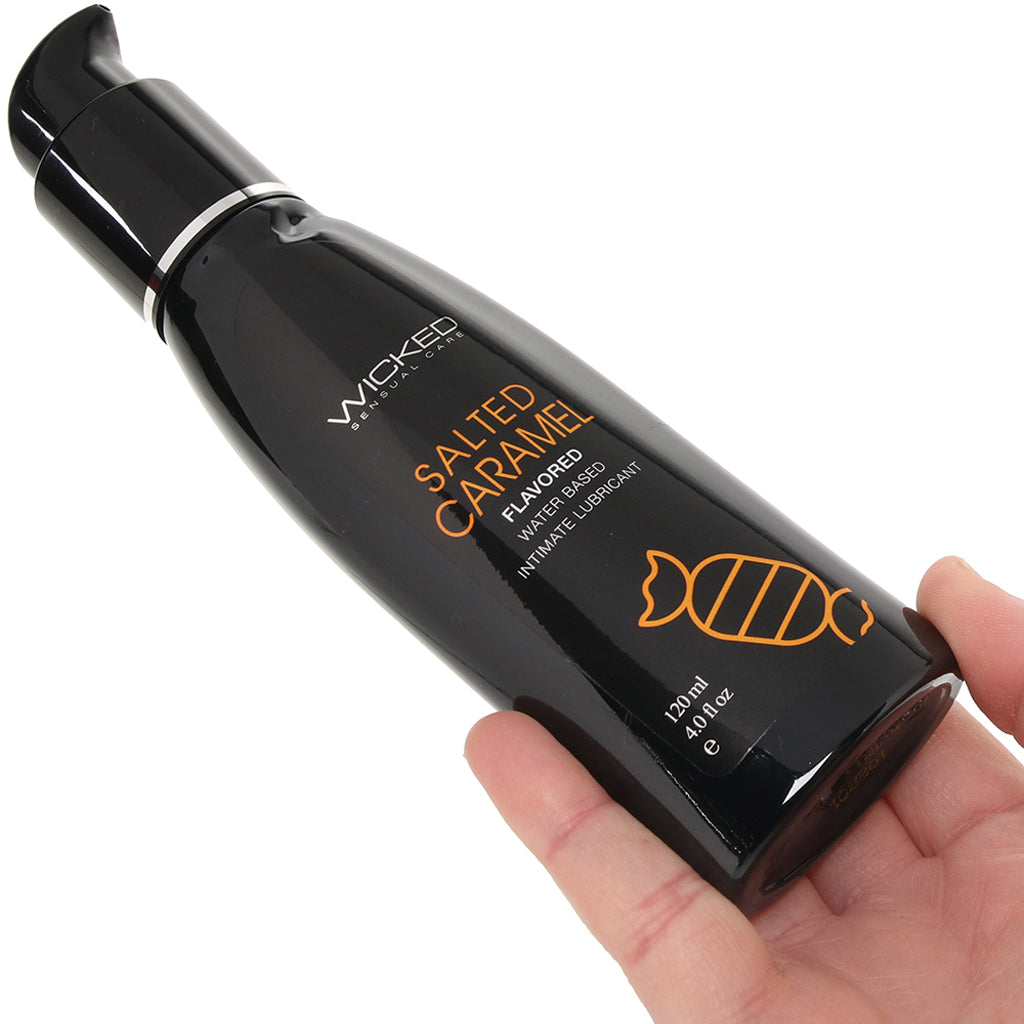 Aqua Flavored Lube 4oz/120ml in Salted Caramel Lubes and Lotions > Flavored Sex Lubes - Tophatter Daily Deals