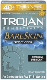 Trojan Sensitivity Bareskin Lubricated Condoms - 3 Pack > Essentials > Condoms - Tophatter Daily Deals