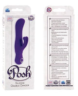 Posh Blue Silicone Thumper Dual Massager with 3 Speeds > Vibrators > Ladies > Rabbit - Tophatter Daily Deals