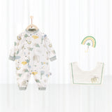 Baby's Pure Cotton Thermal Jumpsuit Umbrella 0 - Tophatter Daily Deals