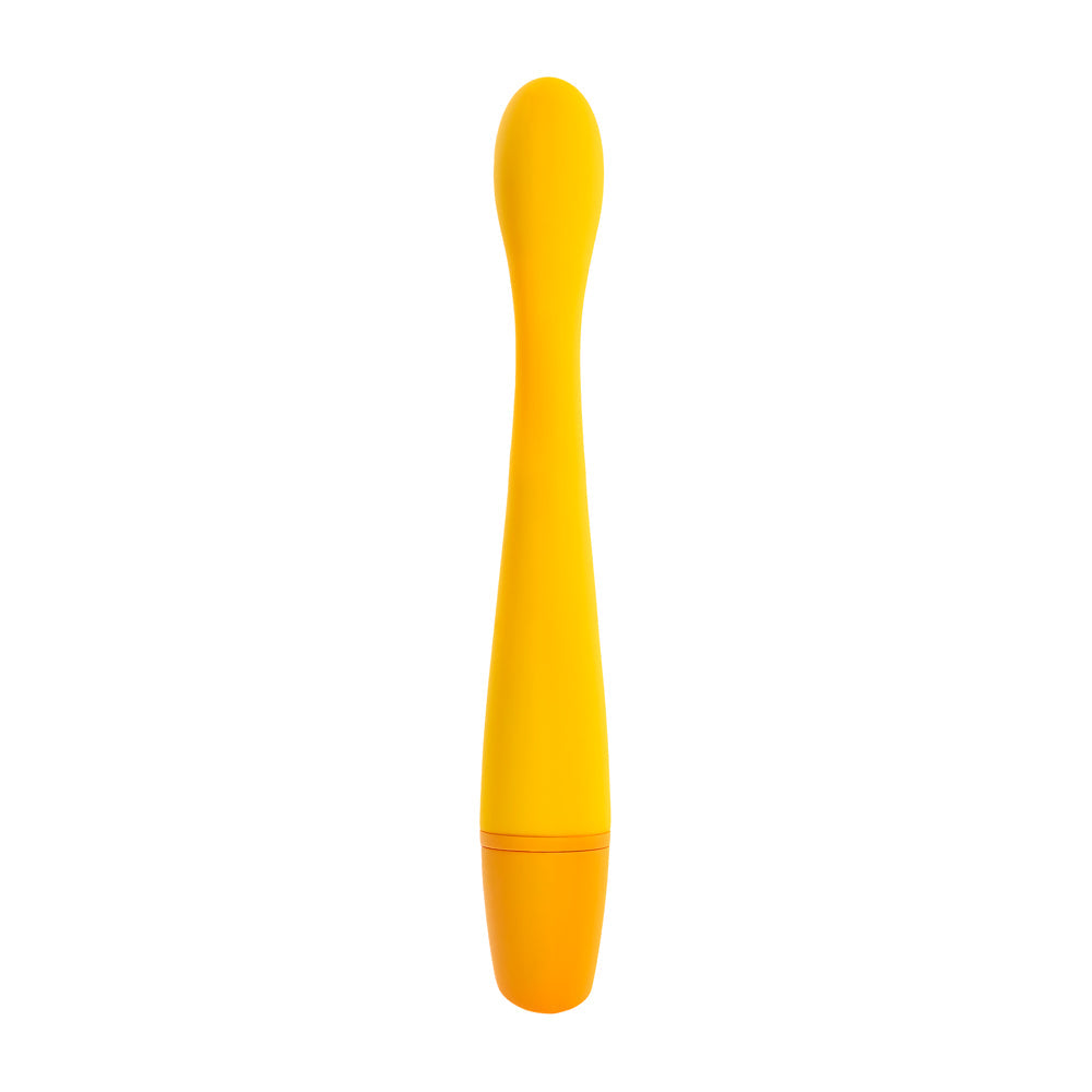 Selopa LEMON SQUEEZE Slim Vibe 18.4cm Waterproof Toy > Sex Toys For Ladies > G-Spot Vibrators - Tophatter Daily Deals