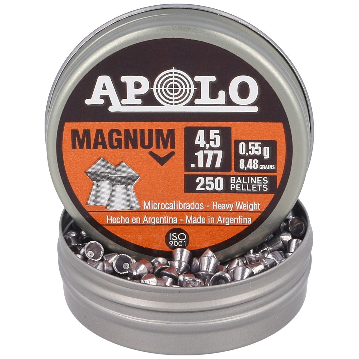 Apolo Magnum .177 / 4.5 mm 250pcs Pellets - Tophatter Daily Deals