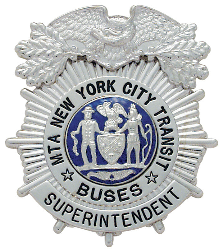 E129B - Custom Engraved Badge by Smith & Warren - Tophatter's Weapons'N'Deals Eagle Top - Tophatter Daily Deals