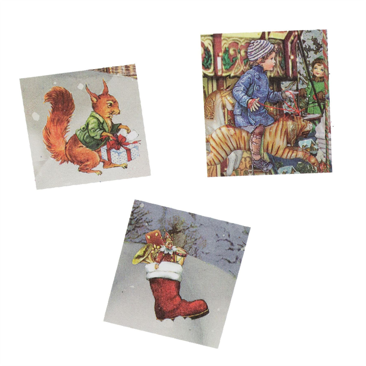 Christmas Market Advent Calendar | Traditional Advent Calendar - 42x29.5cm Advent Calendar - Tophatter Daily Deals