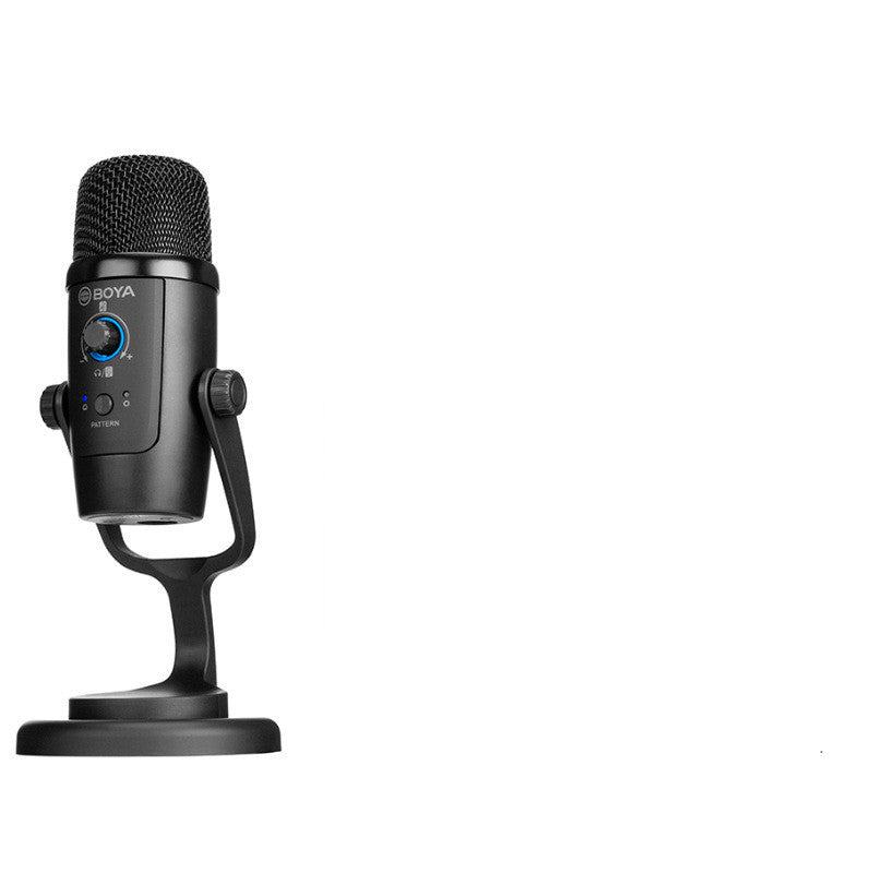 Boya BY-PM500 Microphone Built-in Sound Card USB Interface 0 - Tophatter Daily Deals