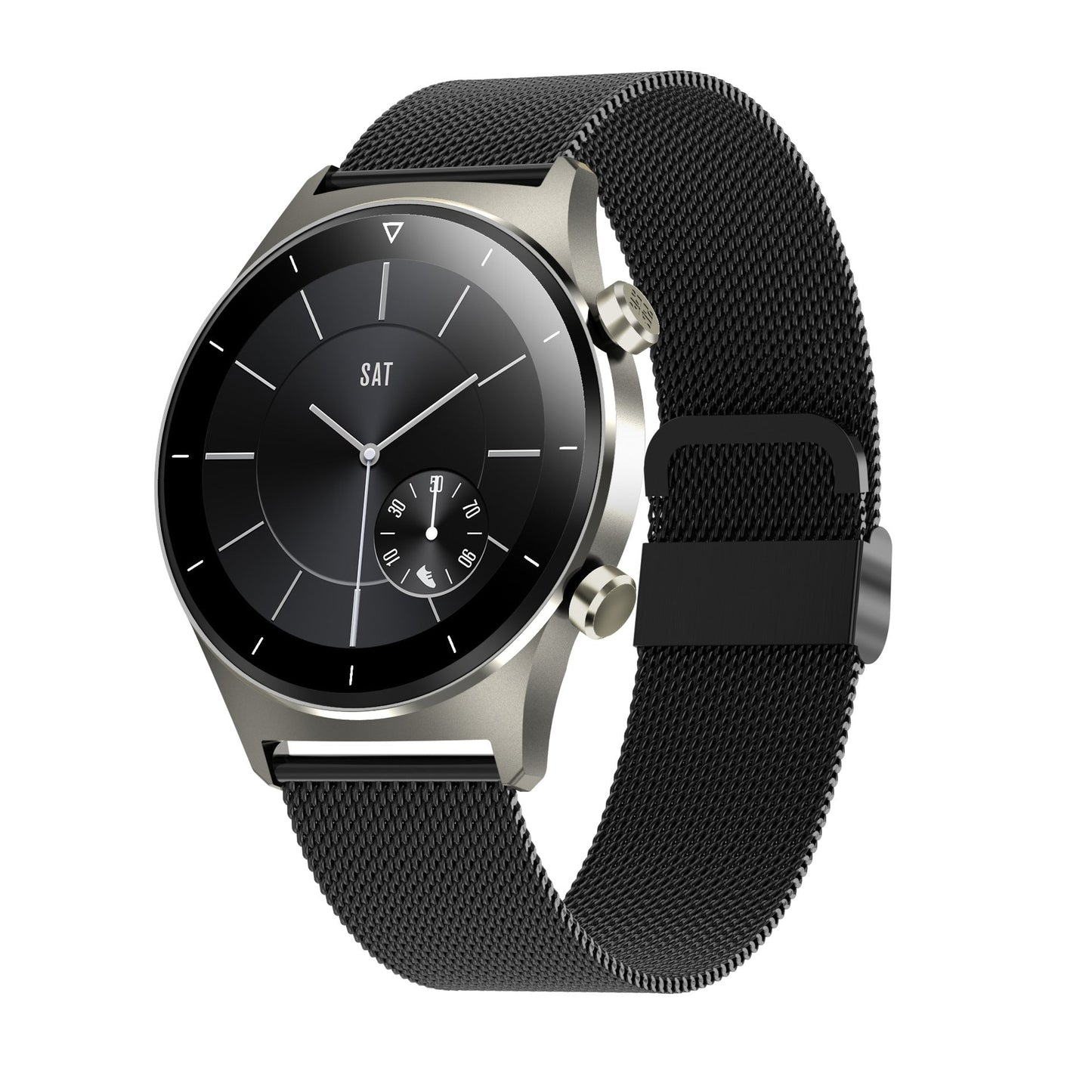Bluetooth Camera Bracelet Pedometer Heart Rate Blood Pressure Call Gun Steel USB 0 - Tophatter Daily Deals
