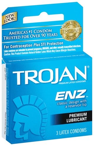 Trojan Enz Lubricated - 3 Pack > Essentials > Condoms - Tophatter Daily Deals