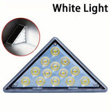 2-Pack: Solar Step Lights, 15 LED IP67 Deck and Stair Lights